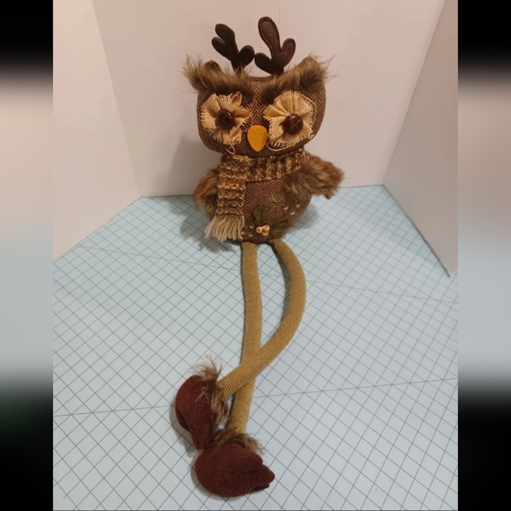 Weighted Owl Shelf Sitter NEW Pier 1 Imports